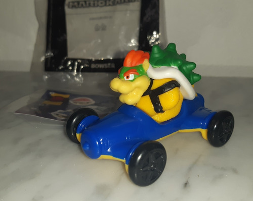 Figura Muñeco Bowser Mario Kart Mcdonalds 