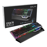 Teclado Gamer Mecânico Galax Stealthy Series Stl-01 Rgb Eng