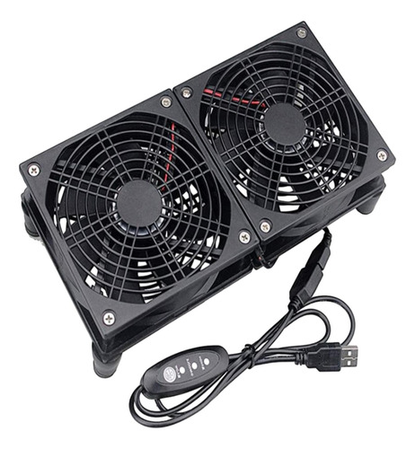 Ventilador Con Cubierta De Computadora, Radiador, Ventilador