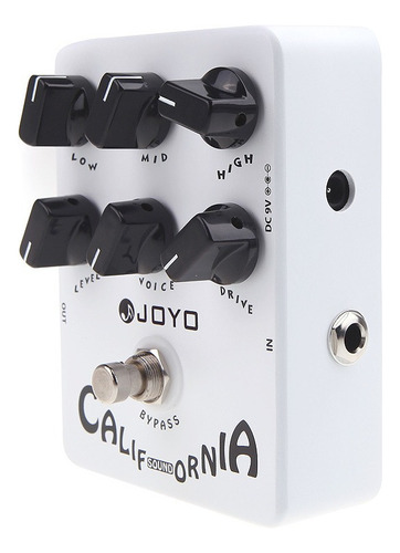 Pedal De Efeito Guitarra De Som California True Jf-15 Bypass