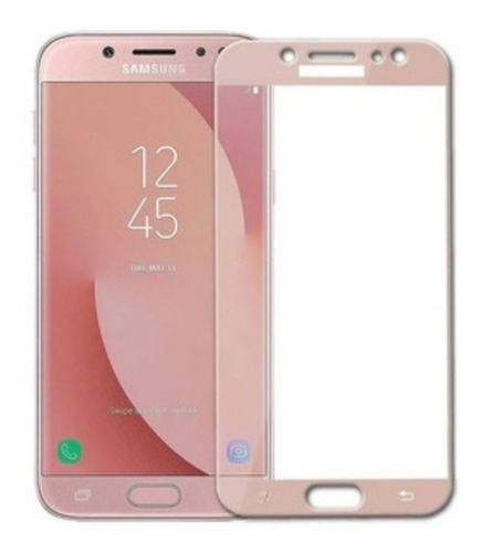 Vidrio Cristal Repuesto Para Samsung J7 Pro Rosa