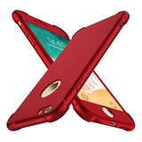 Oretech Funda P/ iPhone 6s Plus Silicona Tpu 360 Rojo Protec