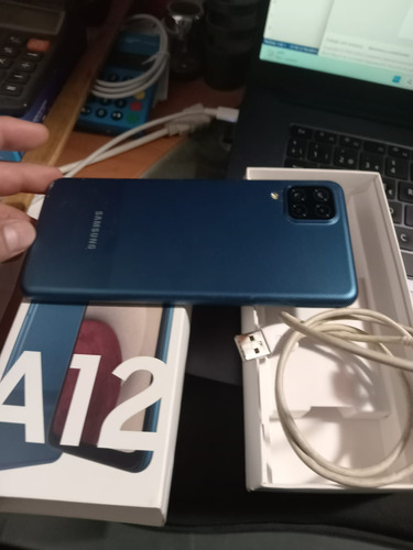 Samsung Galaxy A12 64gb Azul 4gb Ram