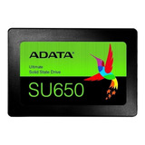 Unidad De Estado Sólido Adata Su650, 480gb, Lectura 520mb/s