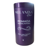 Pomada Modeladora Melanina Hair Para Tranças Box Braids 1kg