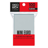 Mini Euro 44 X 68mm 100 Uni Board Game Sleeve Redbox Classic