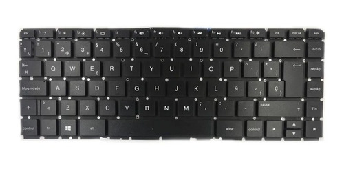 Teclado Hp 14-am009la 14-am072la 14-ac111la 14-af116la Esp