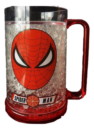 Mug Cervecero Super Héroes Iornman Capitan America 