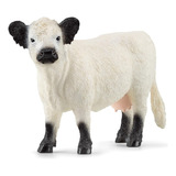Schleich Figuras Animales De Granja: Vaca Galloway 13960