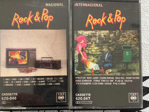 Lote Rock And Pop 2 Cassettes