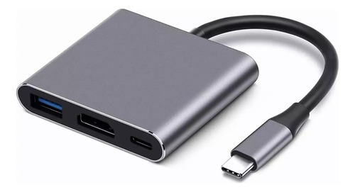 Tipo C Adaptadora Usb Tipo C A Hdmi 4k Vga Usb3.0  4 En 1