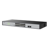 Switch Desktop 16 Portas Giga Poe 2 Sfp S1018g-pa Intelbras