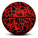 Balón And1 Xcelerate Graffiti Basketball Rojo