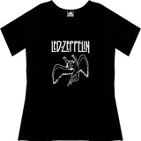 Blusa Led Zeppelin Dama Rock Metal Tv Camiseta Urbanoz