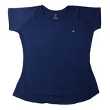 Remera Aptitud Set Azul Marino Mujer