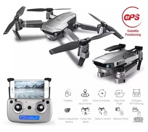 Promoção Drone Sg907 +case Hd 500metros  Com  Gps Integrado.