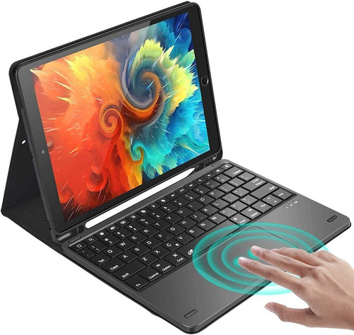 Estuche Teclado + Trackpad Para Samsung A8 10.5 X200-x205