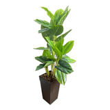 Planta Arvore Arranjo Artificial Grande C/ Vaso Canto Sala