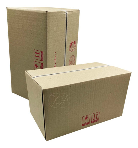 Cajas Carton Para Envios Paqueteria 32x18x17 Mayoreo X 10 