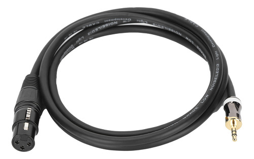 Cable Xlr Tipo Jorindo Hembra A Micrófono Balanceado De 3,5