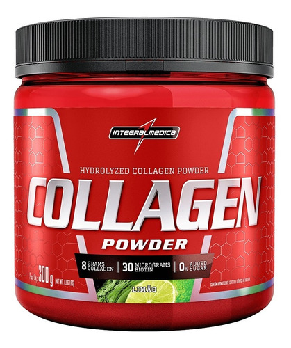 Colágeno Hidrolisado Collagen Powder 300g - Integralmedica