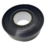 Cinta Plastica Cubre Cerco Perimetral Negra 6.3 Cm X 80 Mt