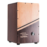 Cajon Triple Peruano / Flamenco + Sonajas Simisol Doble Tapa