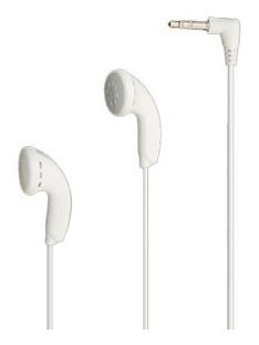 Audifonos Genericos De Plug 3,5mm Blancos Para iPod Mp3 Mp4