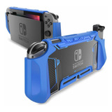 Funda Para Consola Nintendo Switch Y Mando Joy-con Azul