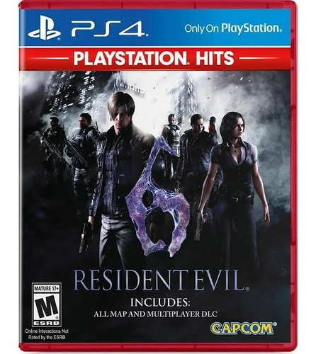 Resident Evil 6 Hd Remastered Ps4 Juego Fisico Nuevo Sellado