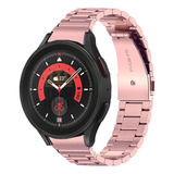 Pulseira 3 Elos Metal Gomada Para Galaxy Watch5 Pro 45mm