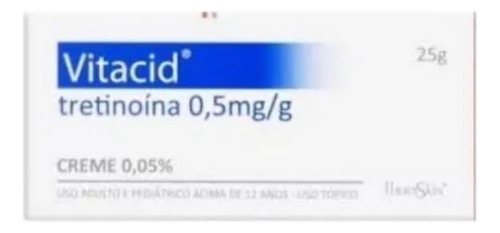 Vitacid Tretinoina 0.50mg/g  Manchas Acne Rugas Clareador