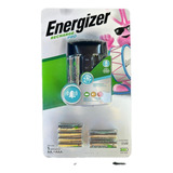 Pilas Recargables Energizer 4 Aa + 4 Aaa + Cargador Blister