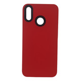 Funda Estuche Rígido Antigolpes Para Huawei Y9 2019 Rojo