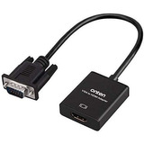 Onten - Adaptador Vga A Hdmi (macho Una Hembra, 1080p, Párra