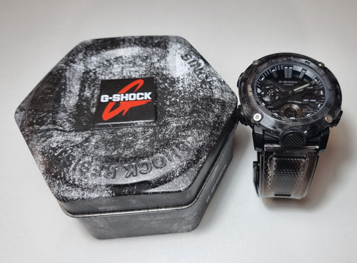 Casio G-shock Ga-2000ske-8adr Transparente + Pulseira 