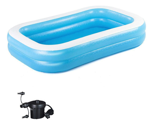 Piscina Inflável Bestway Familiar 778l + Bomba De Ar 127v