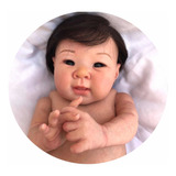 Bebê  Reborn Menina Japonesa Silicone Realista Promoção