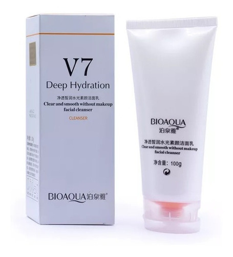 Limpiador Facial V7 Deep Hydration Bioaqua Blanquea 100g