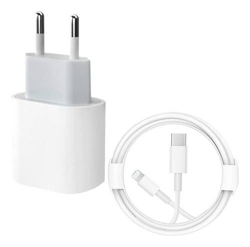 Adaptador Compatible iPhone Carga 50w + Cable Lightning 
