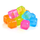 Pack 20 Cubos De Hielo Reutilizables De Plástico