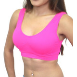 Tops - Dona Michi Women's Seamless Comfort Sports Bra One Si