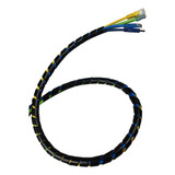 Espiral Flexible 10 Metros Organizador Cables 19mm Diámetro Color Negro