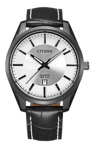 Reloj Citizen Quartz Caballero Negro Bi1035-09a Ew