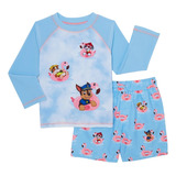 Conjunto Para Playa Paw Patrol Para Niños Azul