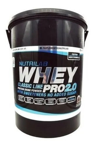 Nutrilab Whey Pro 3 Kg Masa Muscular Whey Protein