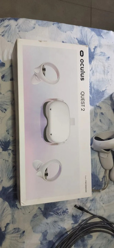 Oculus Quest 2 128gb Completo + Cabo 5m Alta Transmissão