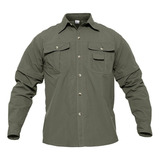 Polera Militar De Secado Rápido Para Hombre, Ropa Táctica Pa