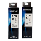 2 Tintas Genéricas Para Hgt51 Hgt53 Gt5820 Gt5810 Tank115 