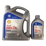 Aceite Shell Helix Hx8 5w40 X 5 Litros Sintetico Parat